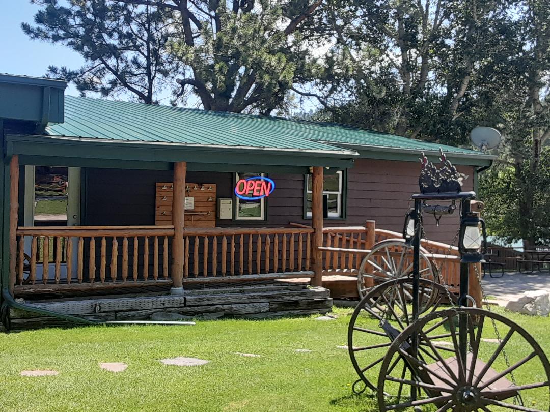 office at Larsson’s Crooked Creek