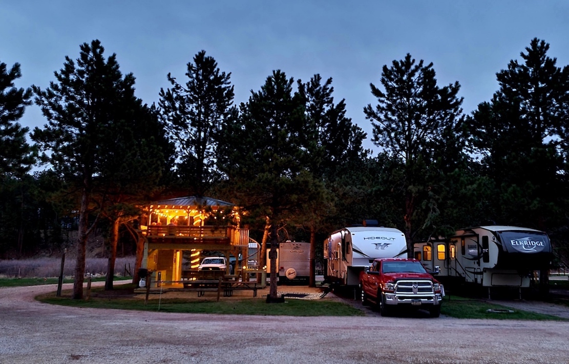 Treehouse at Larsson’s Crooked Creek Campground